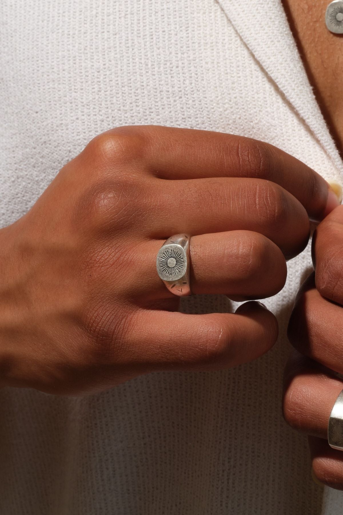 Sun Open Ring