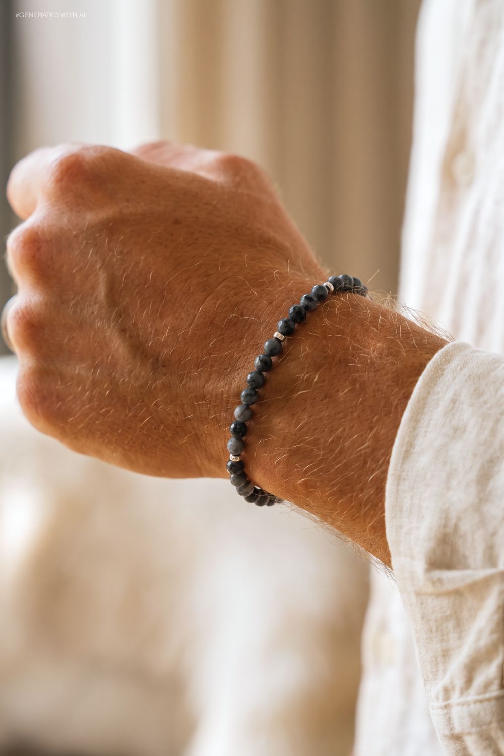 Smoked Jade Bracelet