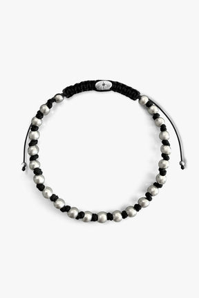 Chrome Pearl Bracelet