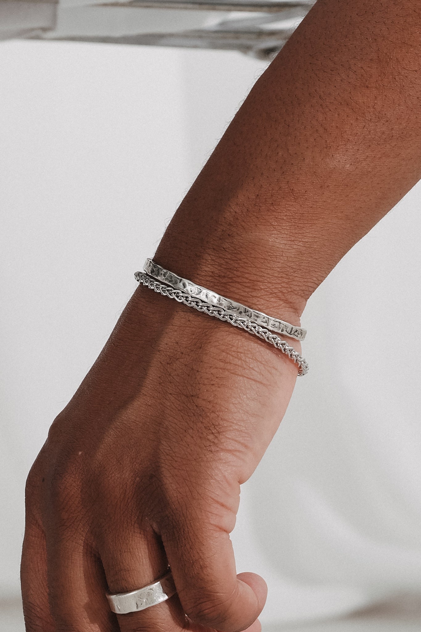 Hammered Cuff