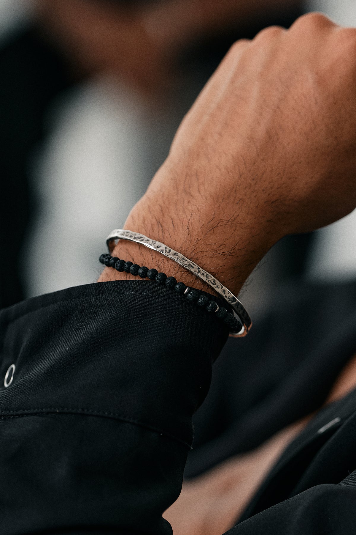 Hammered Cuff