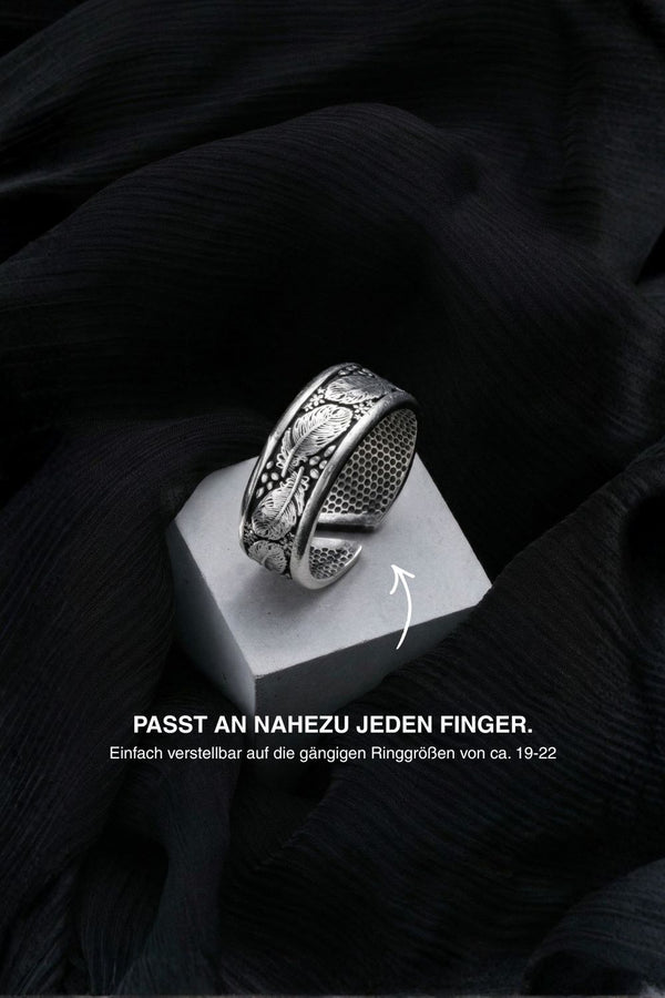 Feather Open Ring