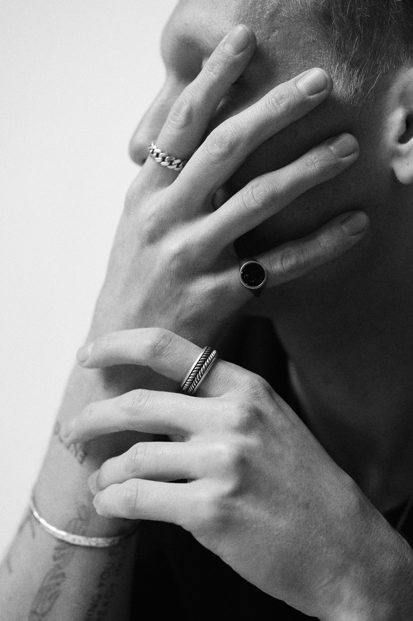 Onyx Ring - Black Marble