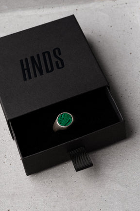 Onyx Ring - Midnight Green
