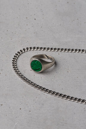 Onyx Ring - Midnight Green