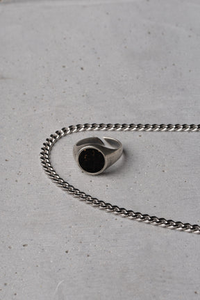 Onyx Ring - Black Marble