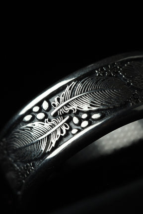 Feather Open Ring