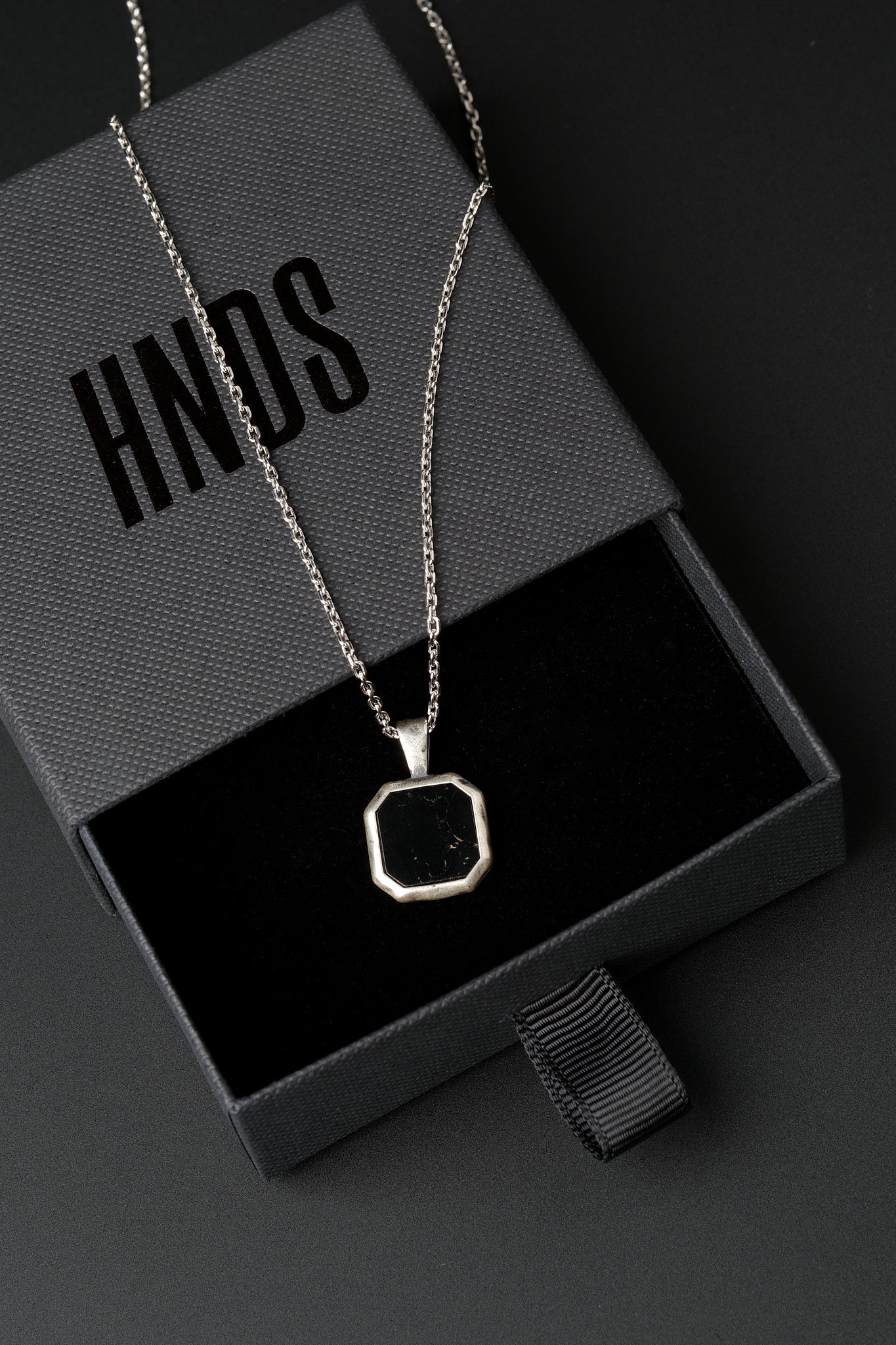 Onyx Marble Black Necklace