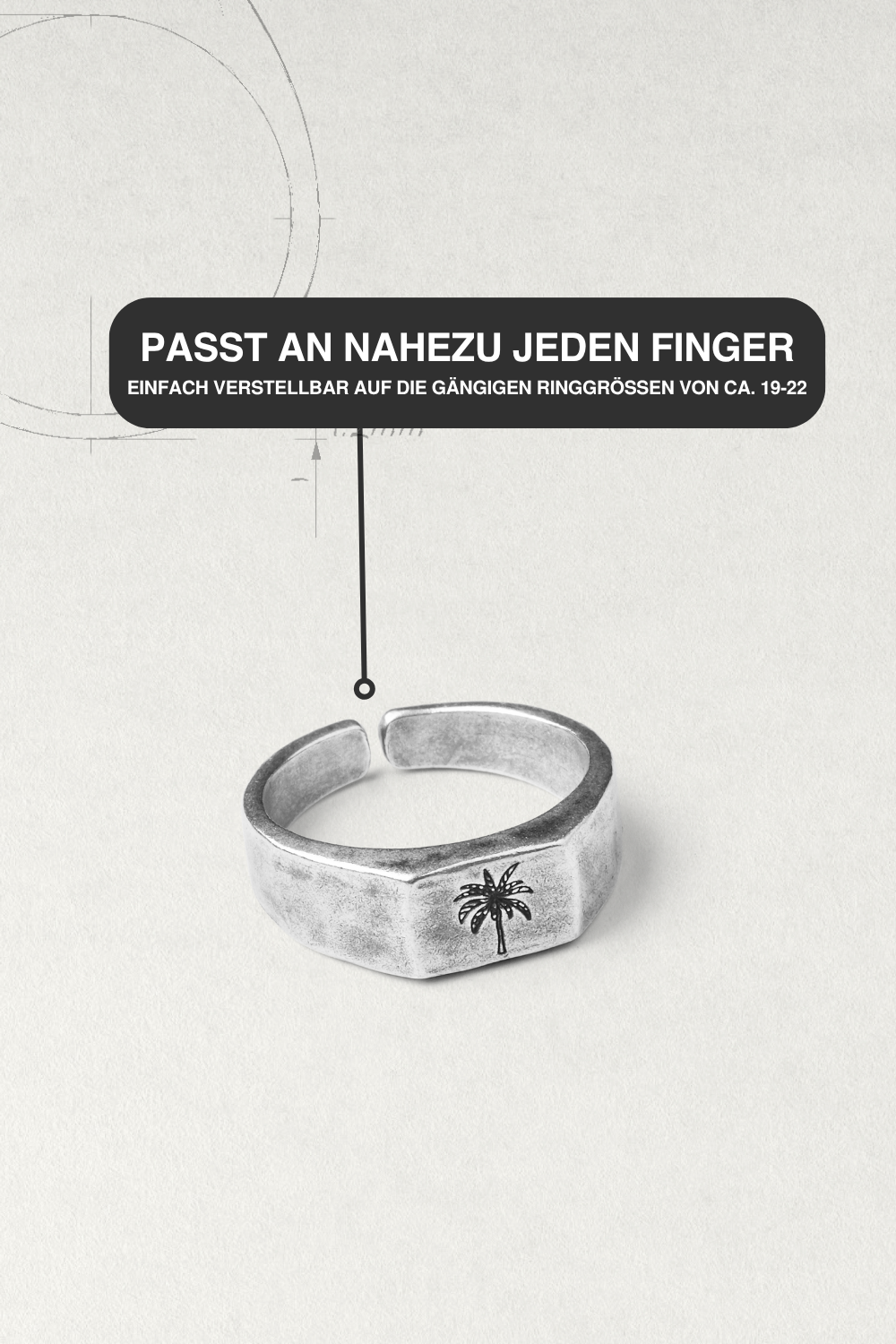 Palm Open Ring