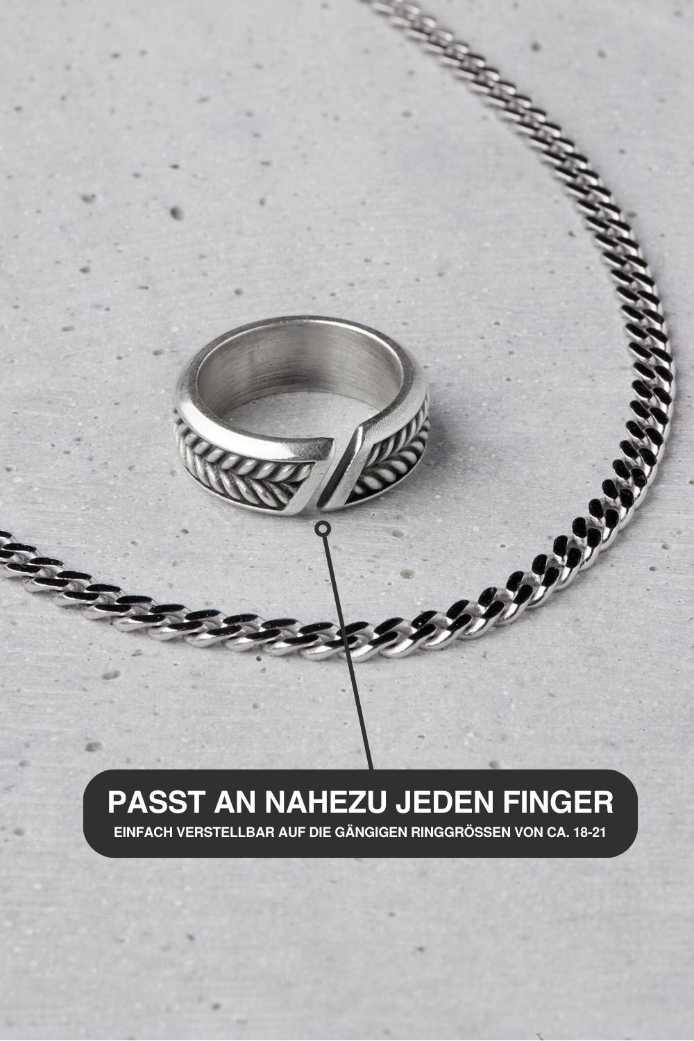 Braided Open Ring