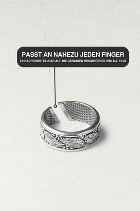 Feather Open Ring
